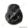 Fortunate Black Jade Buddha Pendant