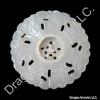 Artistic Carved White Jade Necklace Pendant