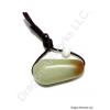 Longevity Multi-Color Chinese Jade Pendant