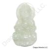 Loving Carved Jade Kuan Yin Pendant