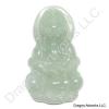 Chinese Jade Pendant of Peaceful Kuan Yin