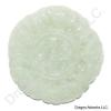 Good Fortune Symbol Carved Jade Pendant