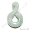 Symbol of Wealth Carved Jade Eight Pendant