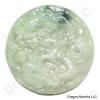 Chinese Carved Jade Flying Dragon Pendant