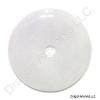 White Jade Pi Disc Pendant of Healing