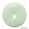 Green Jade Pi Disc Pendant of Deep Wisdom