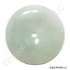 Green Jade Pi Disc Pendant of Self-Realization