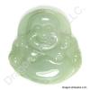 Green Jade Laughing Buddha Pendant of Good Luck