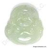 Chinese Green Jade Buddha Pendant of Happiness