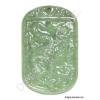 Chinese Jade Pendant of Tireless Dragon