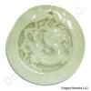 Round Jade Dragon Pendant of Fortune