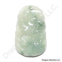 Lucky Chinese Zodiac Jade Pig Pendant