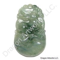Chinese Jade Pendant of Lovely Rabbit