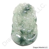 Jade Dragon Pendant for Leader