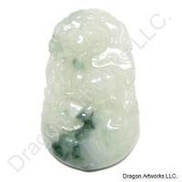 Chinese Jade Zodiac Pendant of Purified Ram