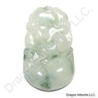 Lovely Jade Rat pendant of Intelligence