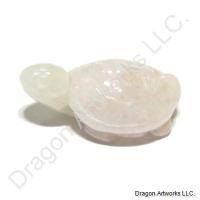 Carved Jade Pendant of Serene Turtle
