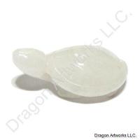 Transparent Jade Turtle Pendant of Purification