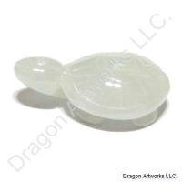 Carved Jade Turtle Pendant of Intelligence