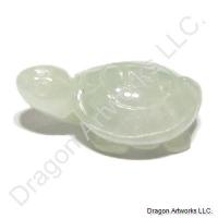Carved Jade Turtle Pendant of Calmness