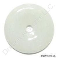 Luck and Happiness Jade Pi Disc Pendant