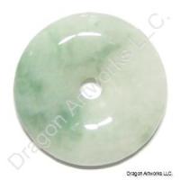 Jade Pi Disc Pendant of Sweet Dreams