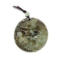 Harmonious Chinese Jade Dragon Pendant