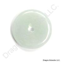 Pi Disc Pendant of Magical Jade
