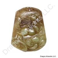 Chinese Zodiac Jade Horse Pendant of Power