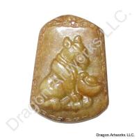 Jade Chinese Zodiac Dog Pendant of Friendship